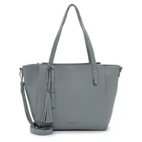 Dámska kabelka Emily & Noah Julla - šedo-modrá
