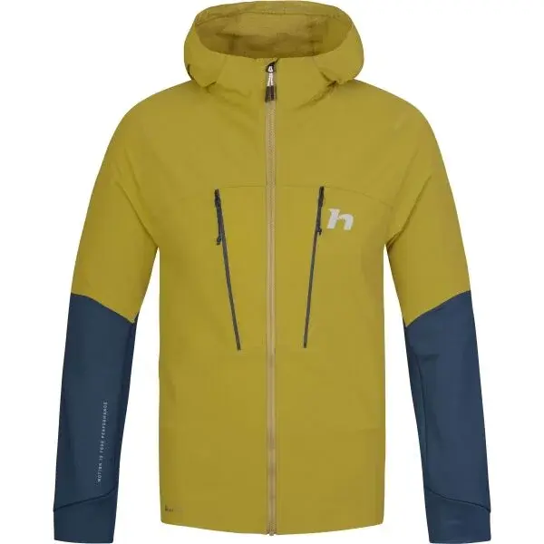 Hannah TRANE HOODY Pánska hybridná bunda, zelená, veľkosť