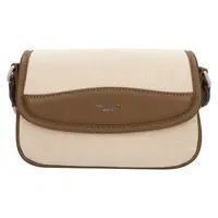 Dámská crossbody kabelka David Jones Erla - béžovo-hnědá