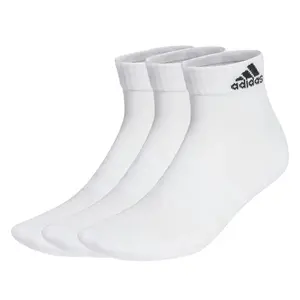 adidas Cushioned Sportswear Ankle Socks 3 Pairs S