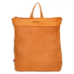 Dámsky kožený trendy batoh Mustang Linc - svetlo hnedá