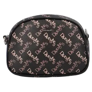 Dámska crossbody kabelka David Jones Elisa - tmavo hnedá