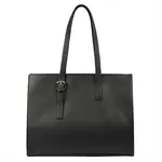 Dámska kožená kabelka Pierre Cardin Leonas - čierna