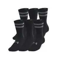 Under Armour Essential 6pk Crew Socks M