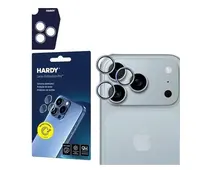 3mk ochrana kamery HARDY Lens Protection Pro pro Apple iPhone 17 Pro /17 Pro Max, titanium grey