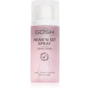 GOSH COPENHAGEN Prime'n Set Dewy Skin rozjasňující fixační sprej na obličej 50 ml
