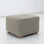 Super strečové poťahy HARMONIA svetlošedá taburetka (40 - 60 cm)