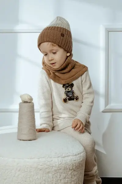 Detská vlnená čiapka Jamiks RICARDIN