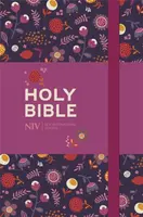 NIV Pocket Floral Notebook Bible - New International Version