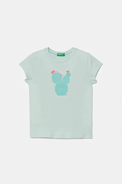 Detské bavlnené tričko United Colors of Benetton