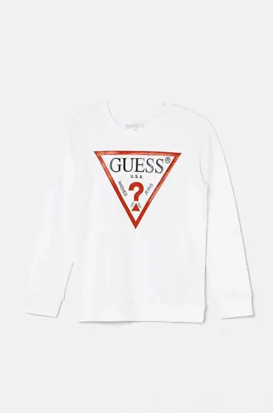 Detská bavlnená mikina Guess