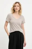 Ľanové tričko Answear.LAB