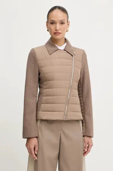 Bunda s prímesou vlny BOSS Poshua