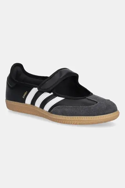 Kožené balerínky adidas Originals Samba Jane
