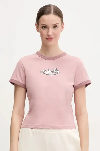 Bavlnené tričko Columbia Rolling Bend