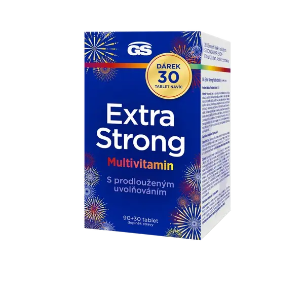 GS Extra Strong Multivitamín 120 tabliet