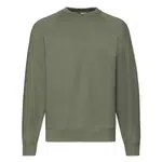 Oliwkowa bluza męska Raglan Sweat Fruit of the Loom