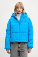 Bunda Hugo Blue Freya-1_B modrá barva, zimní, oversize, 50547675