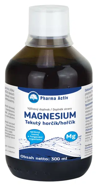 Pharma Activ Tekutý horčík + vitamín C 300 ml