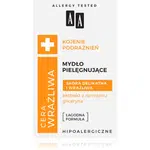 AA Cosmetics Sensitive Skin čisticí tuhé mýdlo na obličej a tělo 90 g