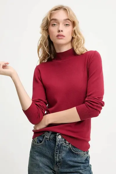 Kašmírový svetr Answear.LAB dámský, červená barva