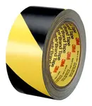 3M 766 PVC páska žlto-čierna, 75 mm x 33 m