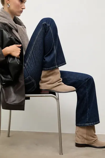 Semišové topánky Answear.LAB