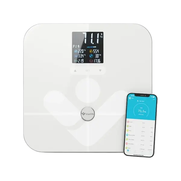 TRUELIFE FitScale W7 BT Inteligentná váha biela
