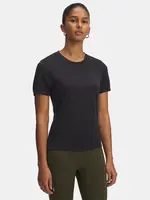 Women's T-shirt Under Armour UA Launch Jacquard SS-BLK - Women's
