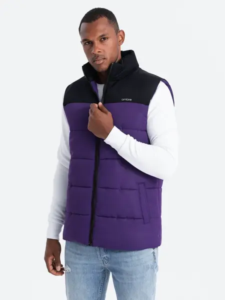 Ombre MEN'S QUILTED SLEEVELESS