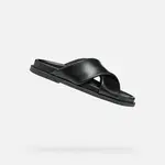 Black women's slippers Geox Adelash - Women's