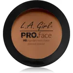 L.A. Girl Cosmetics PRO. Face HD kompaktní pudr s matným efektem odstín True Bronze 7 g