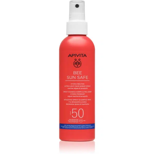 Apivita Bee Sun Safe Hydra Melting Ultra-Light Spray SPF50 ochranné opalovací mléko ve spreji SPF 50 200 ml