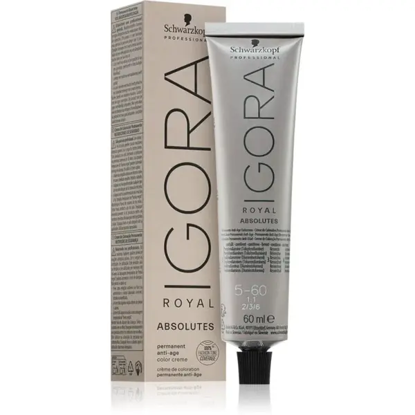 Schwarzkopf Professional IGORA Royal Absolutes barva na vlasy odstín 5-60 Light Brown Chocolate Natural 60 ml