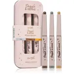 Barry M Dazzle & Define Metallic Crayon metalická tužka na oči výhodné balení 3 x 1,4 g