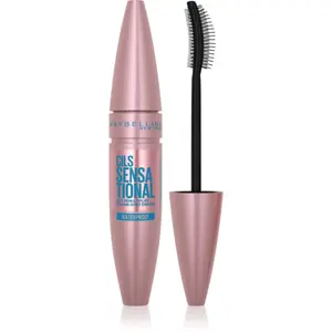 MAYBELLINE NEW YORK Lash Sensational voděodolná řasenka pro prodloužení, natočení a objem odstín Black 9.4 ml