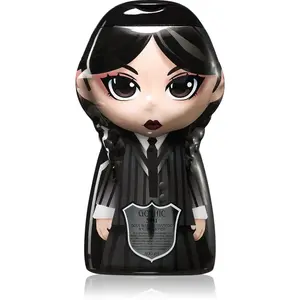 Wednesday Gothic Cursed šampón, kondicionér a sprchový gel 3 v 1 pro děti Blackberry 400 ml