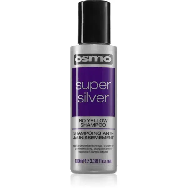 Osmo Super Silver stříbrný šampon neutralizující žluté tóny 100 ml