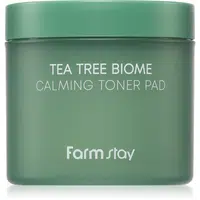 Farmstay Tea Tree Biome tonizační polštářky pro zklidnění pleti 140 ml