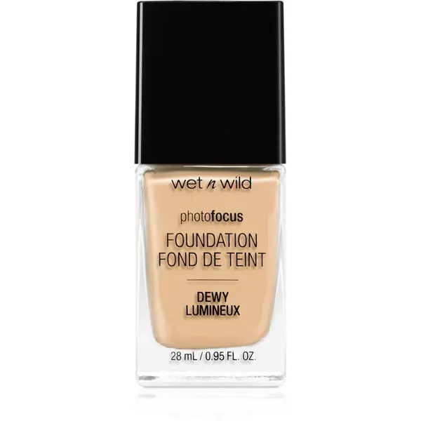 Wet n Wild PhotoFocus lehký hydratační make-up pro rozjasnění pleti odstín Soft Beige 28 ml