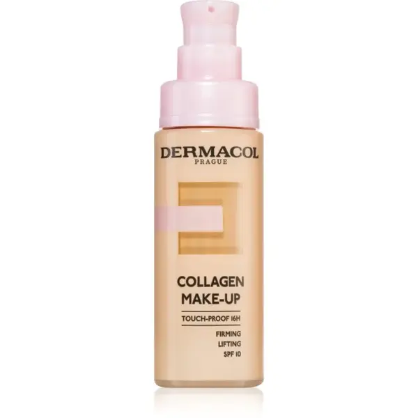 Dermacol Collagen hydratační make-up s vyhlazujícím účinkem odstín 4.0 Tan 20 ml