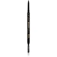 L.A. Girl Cosmetics Shady Slim automatická tužka na obočí s kartáčkem odstín Warm Brown 0.08 g