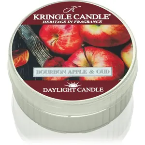 Kringle Candle Bourbon Apple & Oud čajová svíčka 42 g