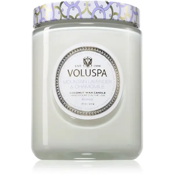 VOLUSPA Maison Blanc Mountain Lavender & Chamomile vonná svíčka 510 g