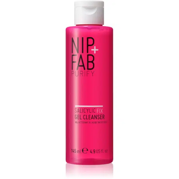 NIP+FAB Salicylic Fix čisticí gel na obličej 145 ml