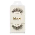 Bloom Natural nalepovací řasy z přírodních vlasů No. 747L (Black) 1 cm