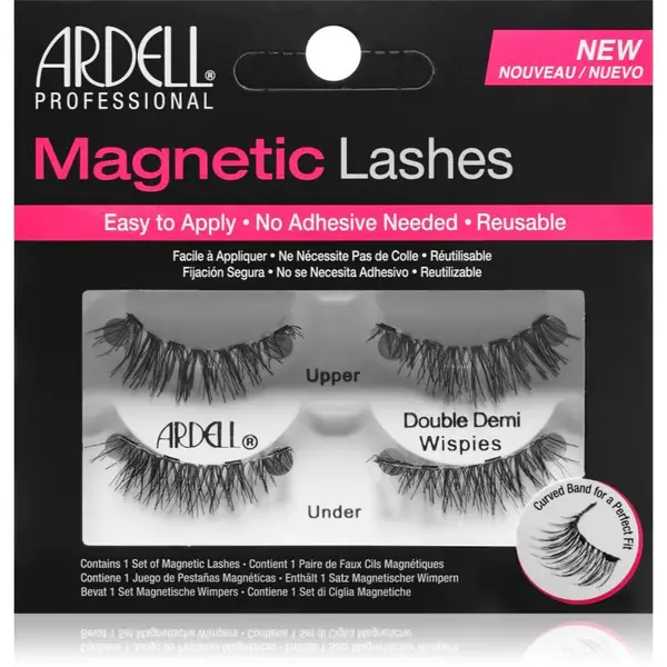 Ardell Magnetic Lashes magnetické řasy Double Demi Wispies 4 ks