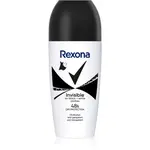 Rexona Invisible Black and White deodorant roll-on proti bílým a žlutým skvrnám 50 ml