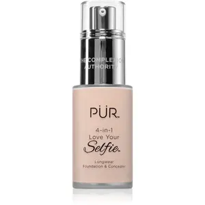 PÜR Cosmetics 4-in-1 Love Your Selfie make-up a korektor 2 v 1 odstín LN2 30 ml