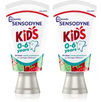 Sensodyne Pronamel Kids dětská zubní pasta 0-6 Years 2x50 ml